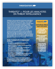 ThreatQ Threat Intelligence Analysts