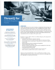 ThreatQ For Incident Response Teams Use Case